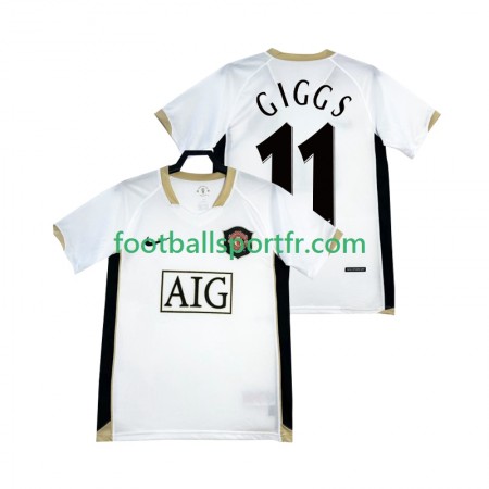 Tenue Manchester United GIGGS 11 Retro Exterieur 2006-2007 Maillot de Foot